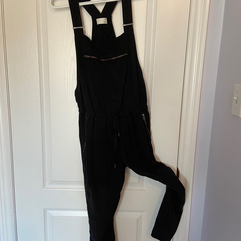 Aritzia black overalls